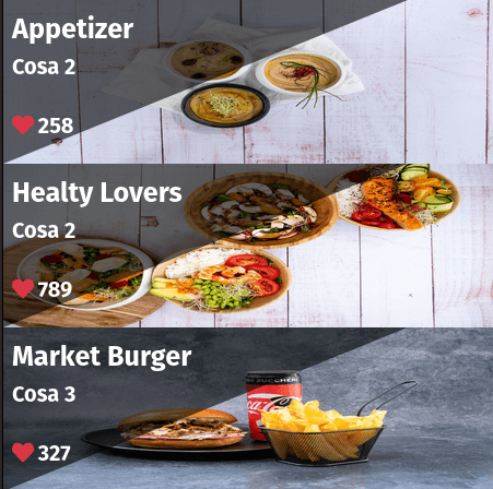 Delivery application from ghost kitchens, encompassing a backoffice for item and order management.